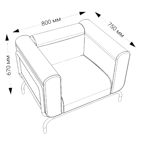 GEOMETRY sofa